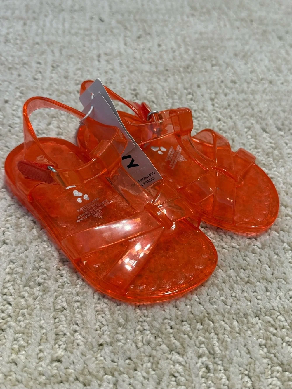 NWT Old Navy Kids correl Jelly Sandals (6)